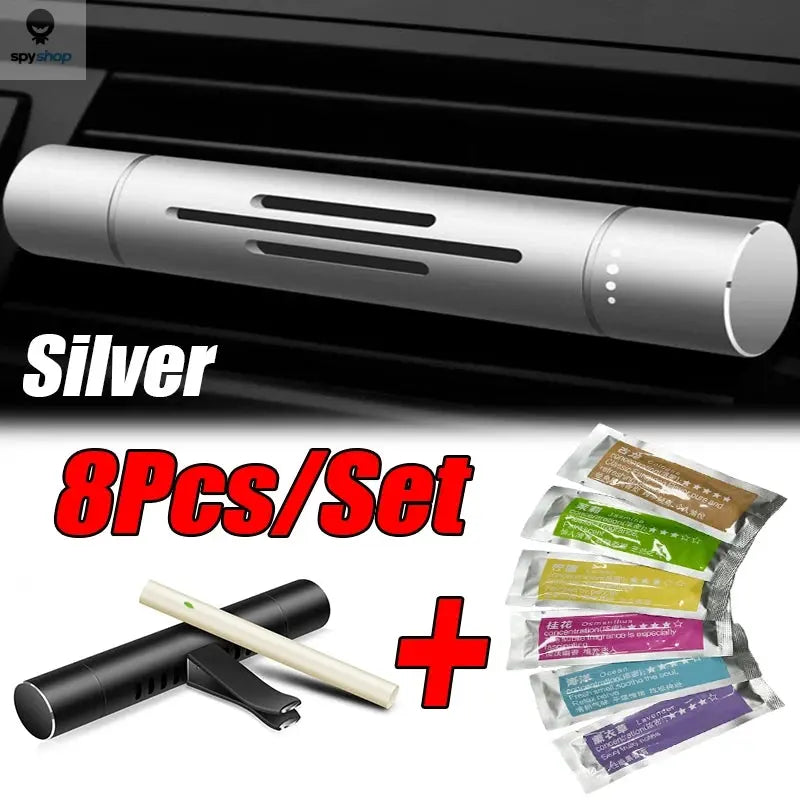 8Pc/Set Car Air Vent Perfume Car Air Freshener Flavoring Smell Aroma Car Perfumes Air Freshener Parfum Auto Interior Accessories Spy-shop.com