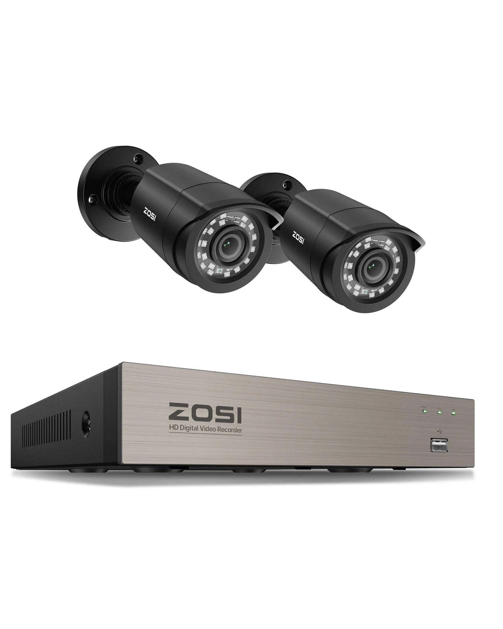 8CH 1080P Wired Security Camera System with DVR-8CH DVR x 4 Cameras / 500g / spain