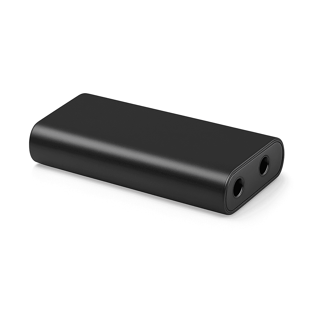 8GB Mini Voice Recorder with MP3 Playback and One-Touch Recording-Default Title