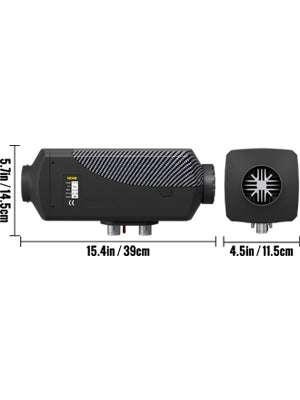 8KW 12V Diesel Air Heater with Remote & LCD for Vehicles-8KW / spain