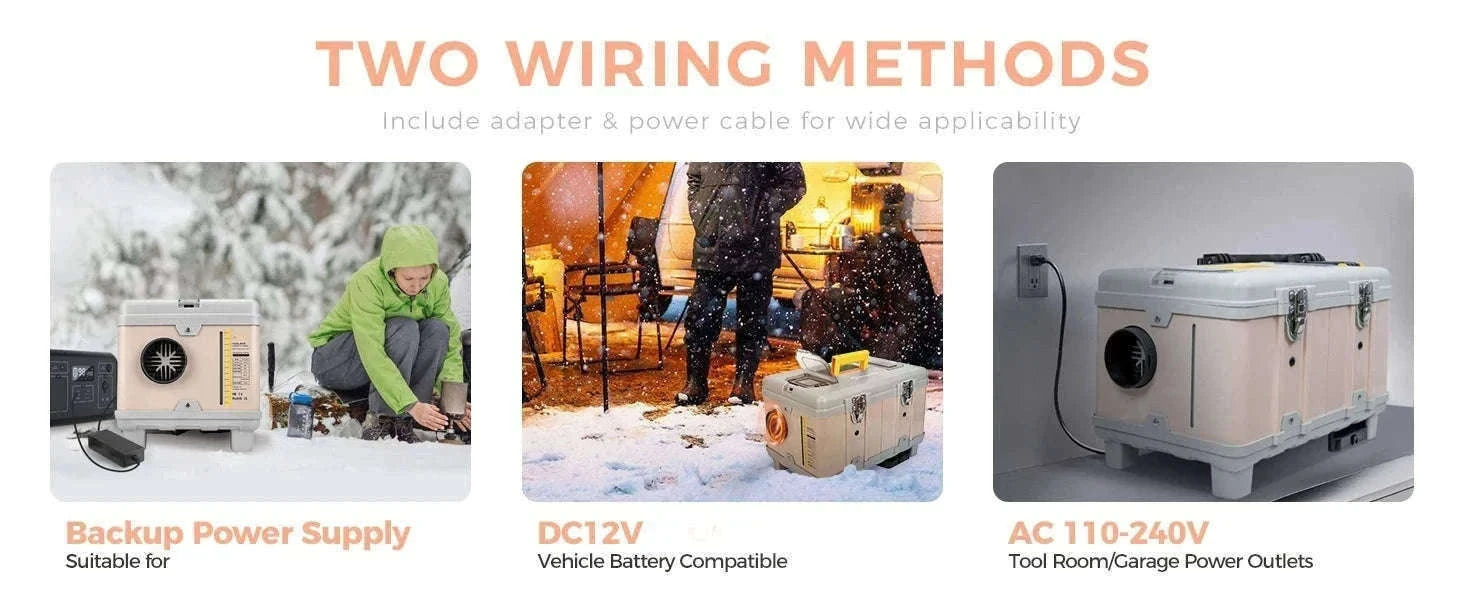 8KW Diesel Air Heater with Bluetooth App and Altitude Mode-TB10 / United States