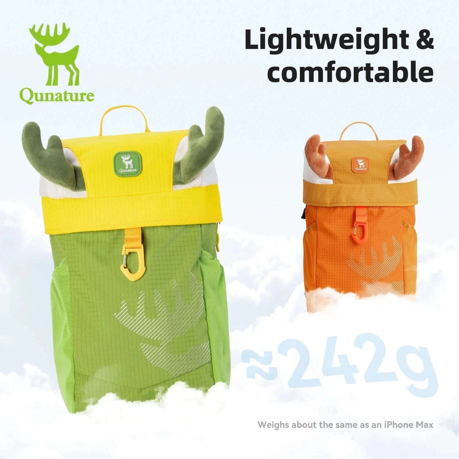 8L Kids Lightweight Hiking Backpack Breathable Nylon Daypack-60012801