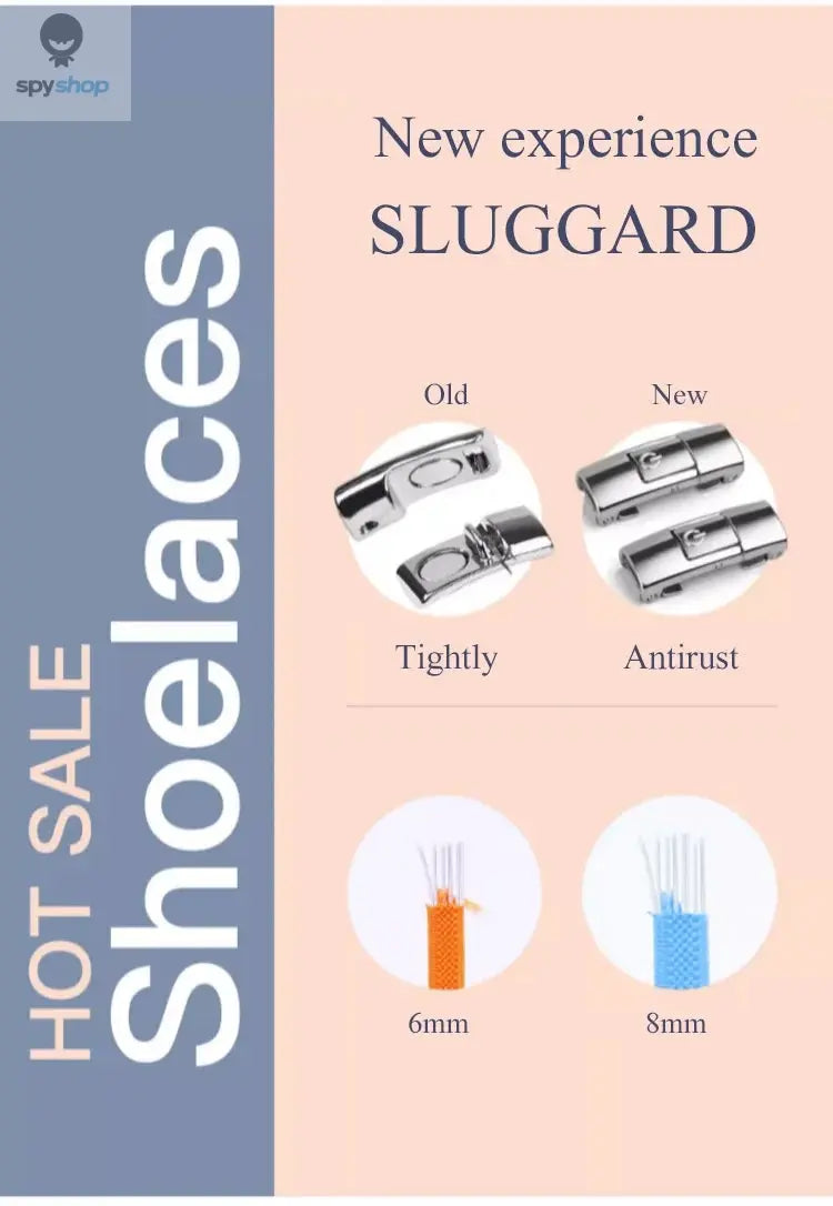 8mm No Tie Shoe Laces Press Lock Shoelaces Without Ties Elastic Laces Sneaker Kids Adult Widened Flat Shoelace for Shoes Spy-shop.com