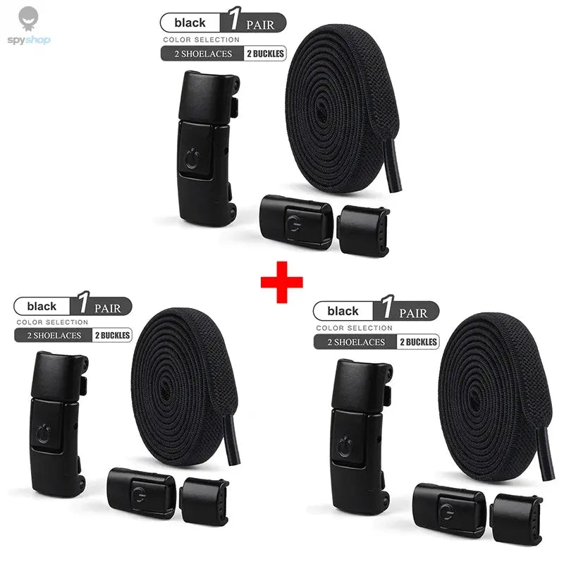 8mm No Tie Shoe Laces Press Lock Shoelaces Without Ties Elastic Laces Sneaker Kids Adult Widened Flat Shoelace for Shoes Spy-shop.com