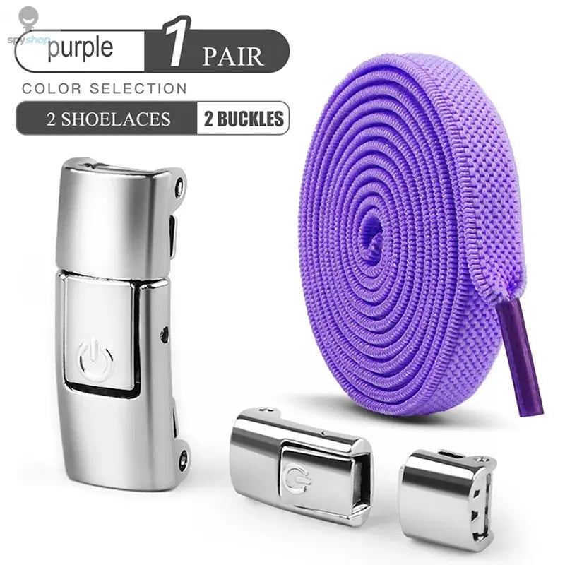 8mm No Tie Shoe Laces Press Lock Shoelaces Without Ties Elastic Laces Sneaker Kids Adult Widened Flat Shoelace for Shoes Spy-shop.com