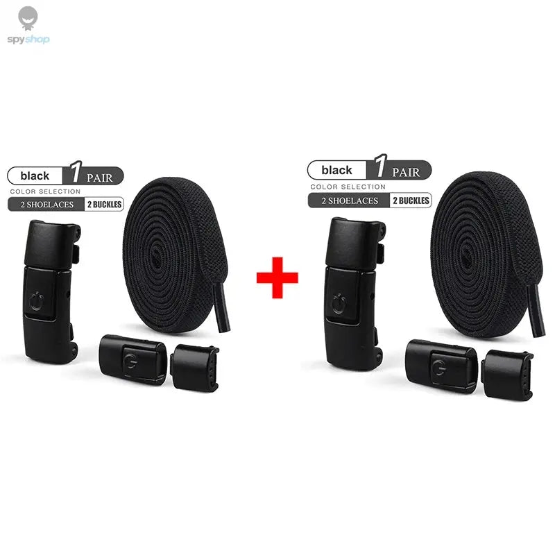 8mm No Tie Shoe Laces Press Lock Shoelaces Without Ties Elastic Laces Sneaker Kids Adult Widened Flat Shoelace for Shoes Spy-shop.com