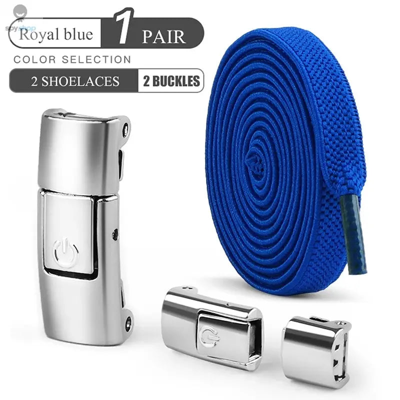 8mm No Tie Shoe Laces Press Lock Shoelaces Without Ties Elastic Laces Sneaker Kids Adult Widened Flat Shoelace for Shoes Spy-shop.com