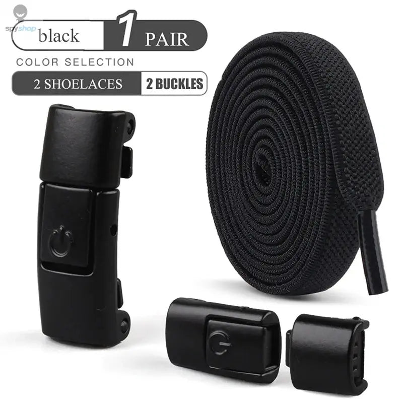 8mm No Tie Shoe Laces Press Lock Shoelaces Without Ties Elastic Laces Sneaker Kids Adult Widened Flat Shoelace for Shoes Spy-shop.com