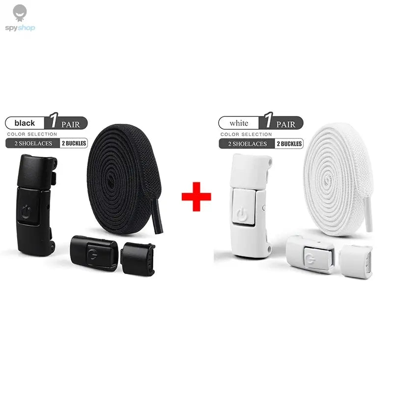 8mm No Tie Shoe Laces Press Lock Shoelaces Without Ties Elastic Laces Sneaker Kids Adult Widened Flat Shoelace for Shoes Spy-shop.com