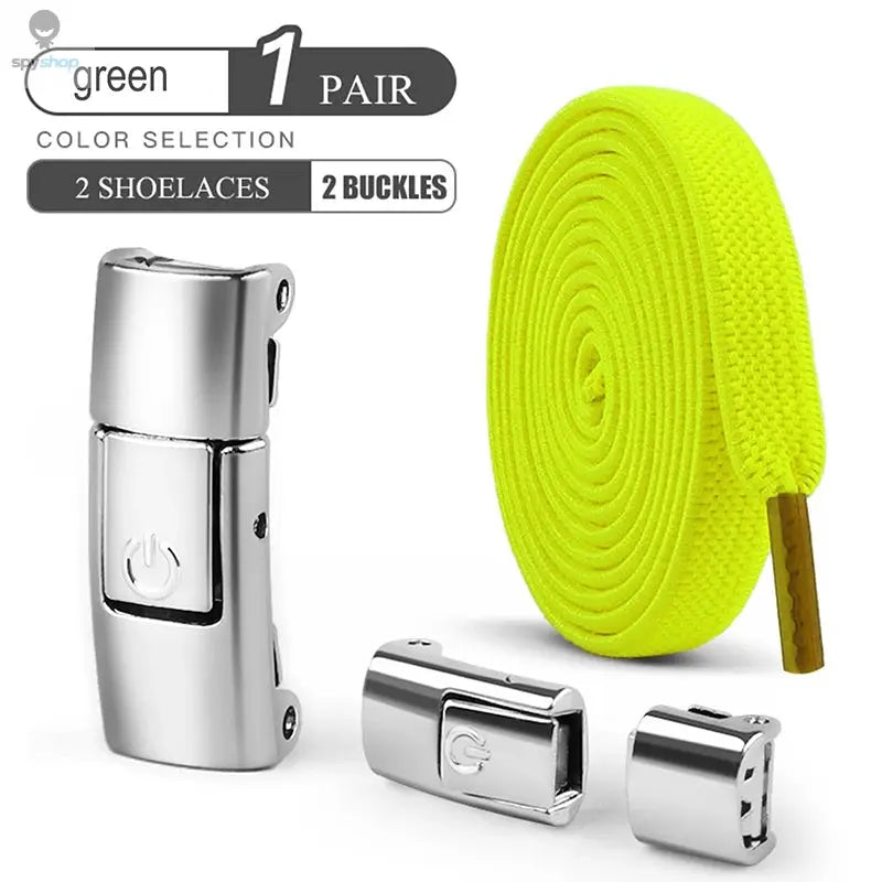 8mm No Tie Shoe Laces Press Lock Shoelaces Without Ties Elastic Laces Sneaker Kids Adult Widened Flat Shoelace for Shoes Spy-shop.com