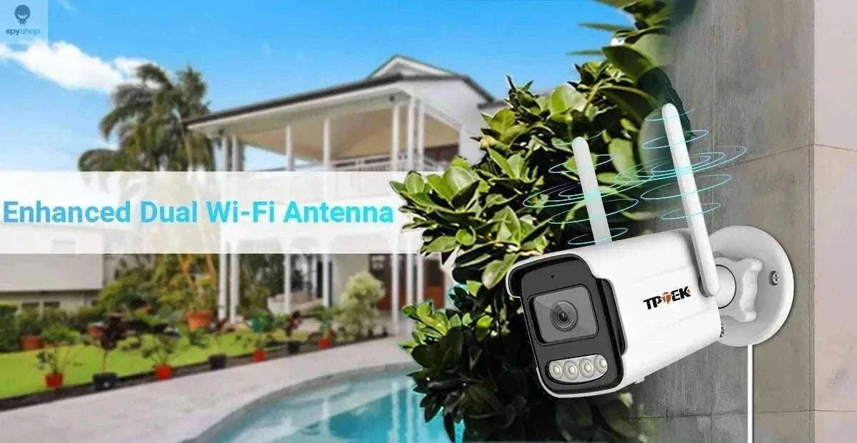 8MP 4K Outdoor Surveillance Camera with AI Detection-8MP 128G TF Card / EU Plug / CHINA