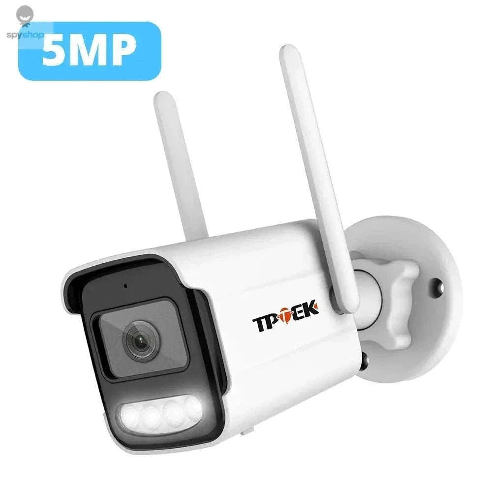 8MP 4K Outdoor Surveillance Camera with AI Detection-8MP 128G TF Card / EU Plug / CHINA