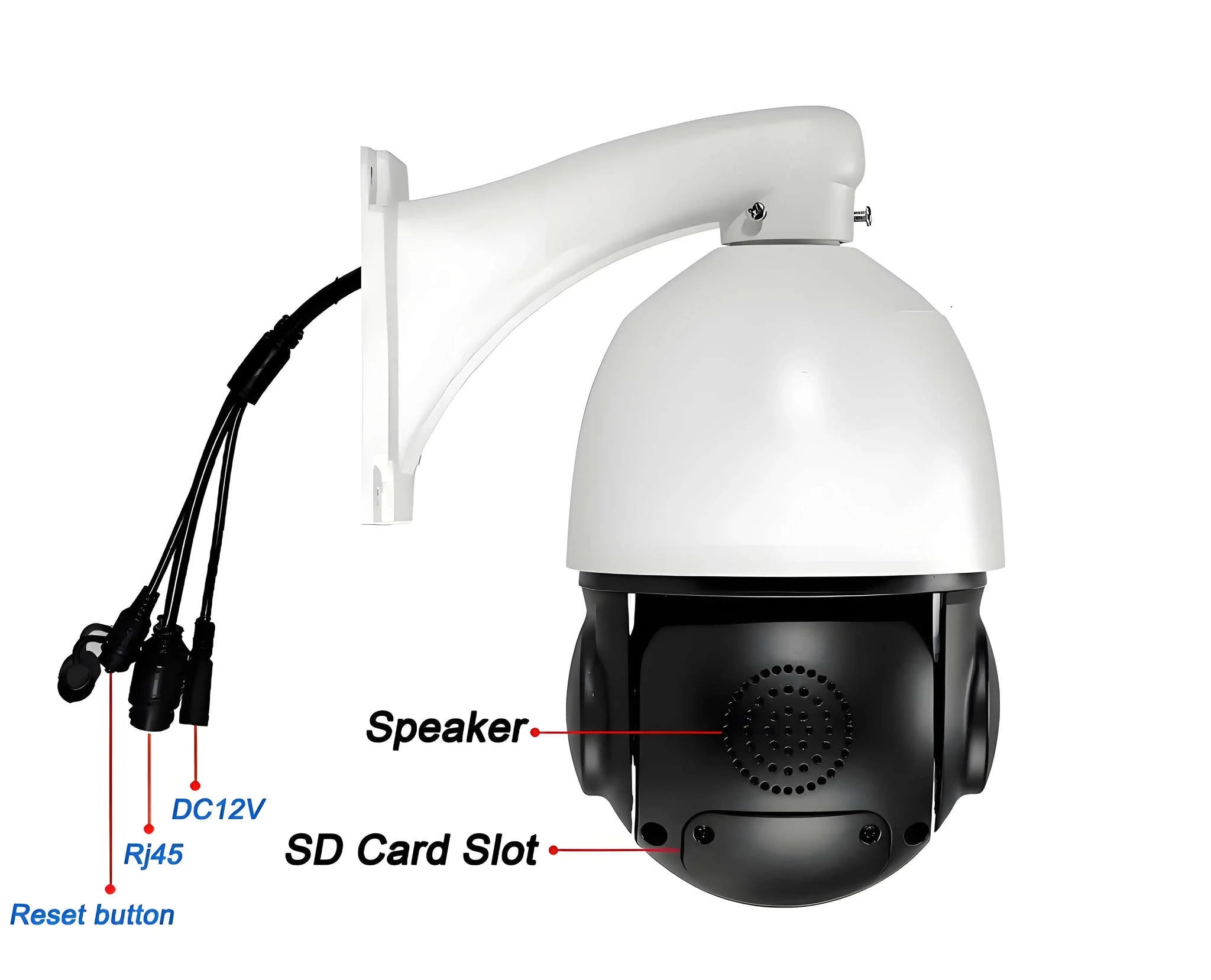 8MP 4K PTZ IP Surveillance Camera with 90X Optical Zoom-8MP 4K Sony IMX415 / 90X / POE48V|Auto Varifocal|japan