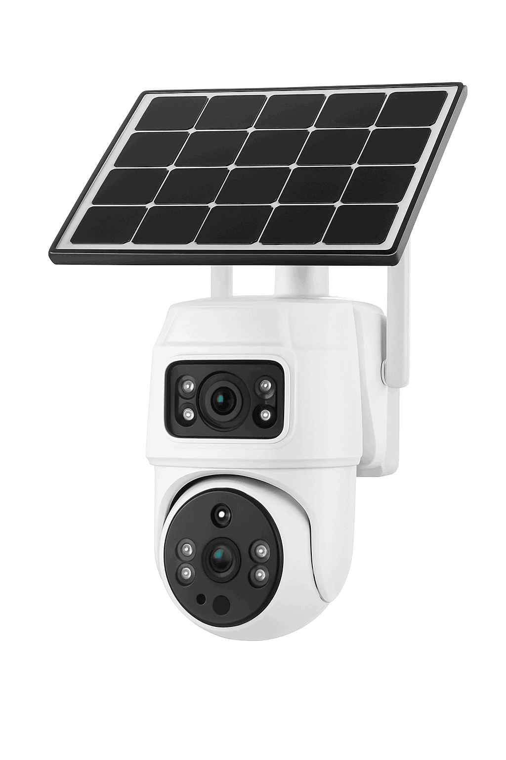8MP 4K Wireless Solar 4G Outdoor Security Camera Dual Lens PIR Night Vision-8MP / EU Plug / Australia