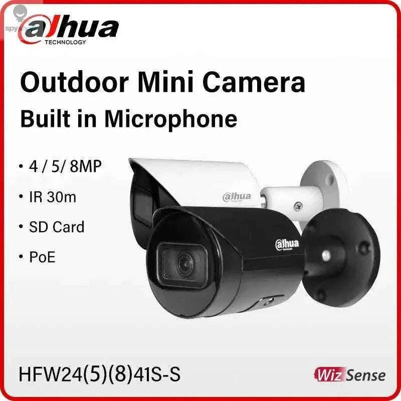 8MP Bullet IP Camera with AI Detection, Night Vision, PoE-8MP Black / 3.6mm