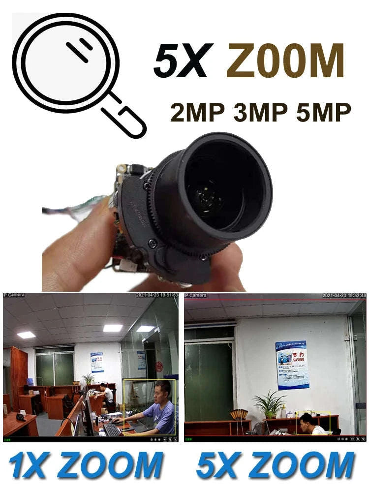 8MP IP Camera Module with 5x Optical Zoom and Auto Focus-8MP WIFI 5X