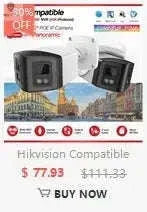 8MP PTZ Outdoor Security Camera with 5X Zoom and Dual Light-Updated / CHINA