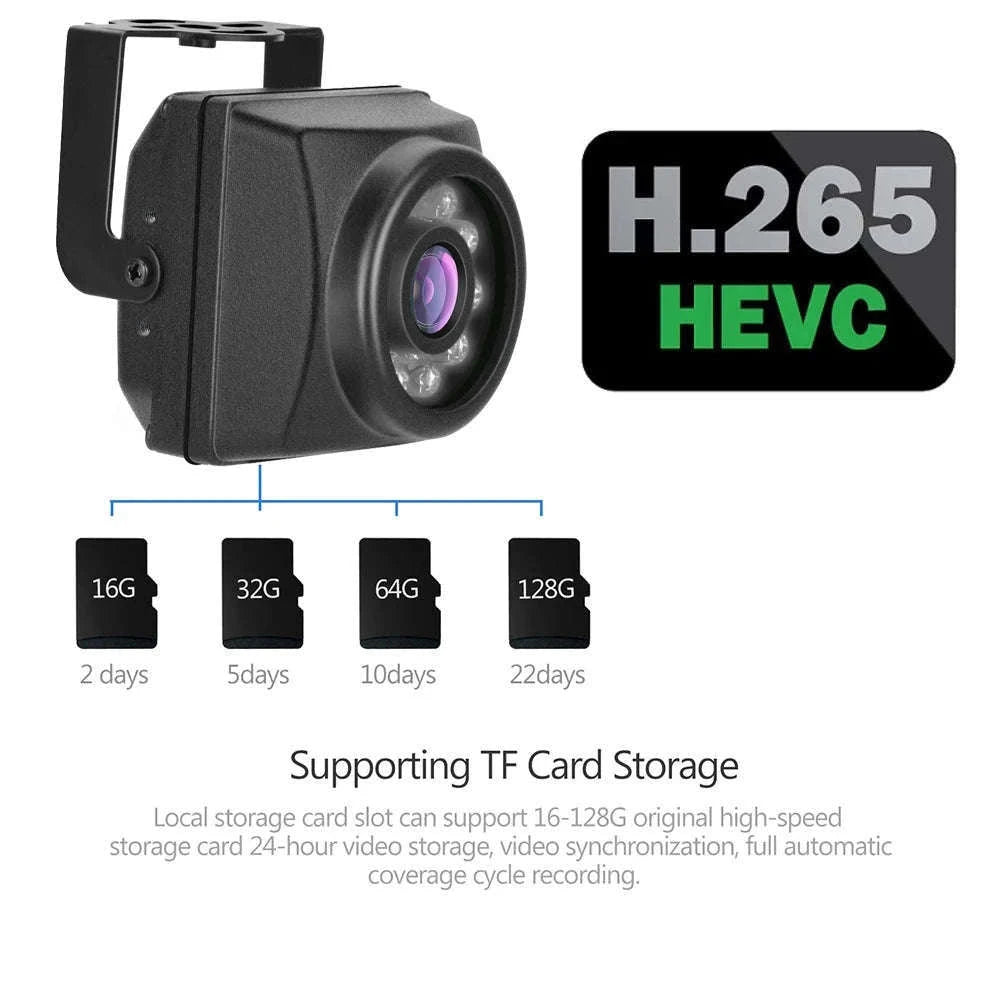8MP WiFi IP Security Camera with Motion Detection and IP66-8MP POE / 2.8mm