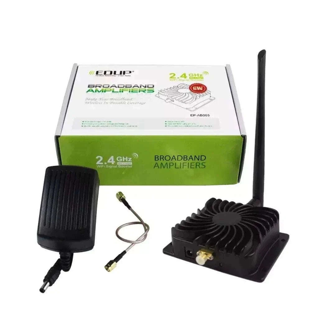 8W 2.4GHz WiFi Booster Amplifier for Extended Signal Range-EU Plug
