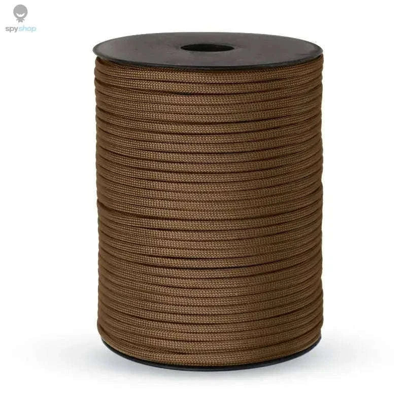 9-Core 4mm Paracord Rope for Camping, DIY, and Everyday Use-Black / 100M