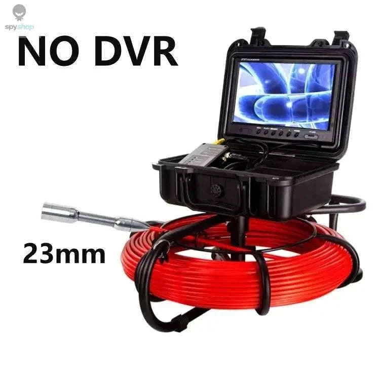 9-Inch DVR Pipe Inspection Camera with LED Lighting-9in DVR / 15m