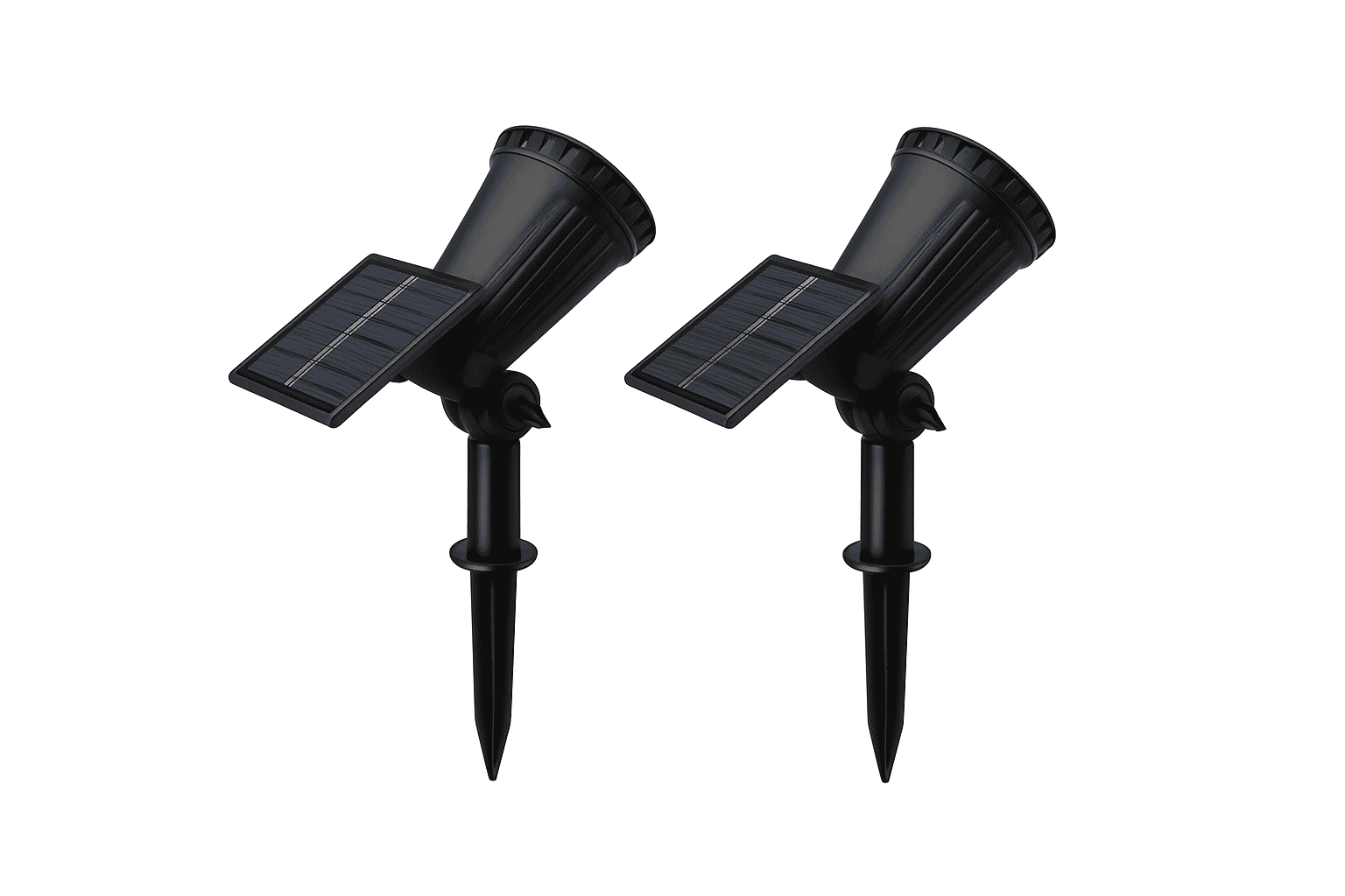 9 LED Solar Spot Lights Outdoor RGB Waterproof Landscape-2pc RGB light / 0-5W