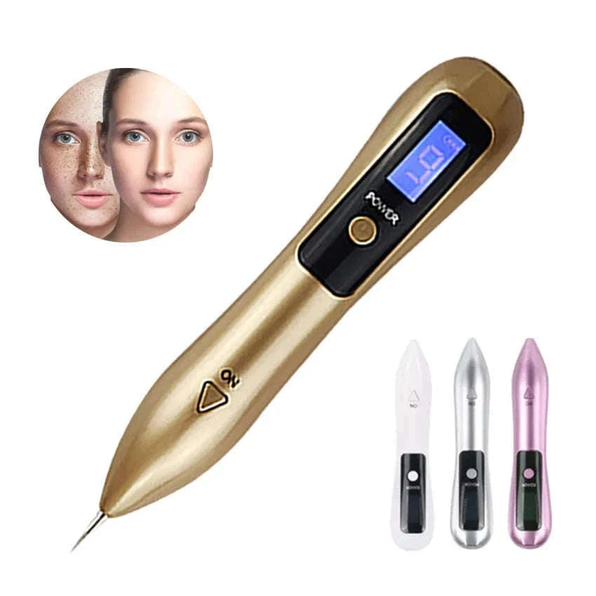 9-Level Plasma Beauty Pen for Targeted Spot Care-Silver / CHINA