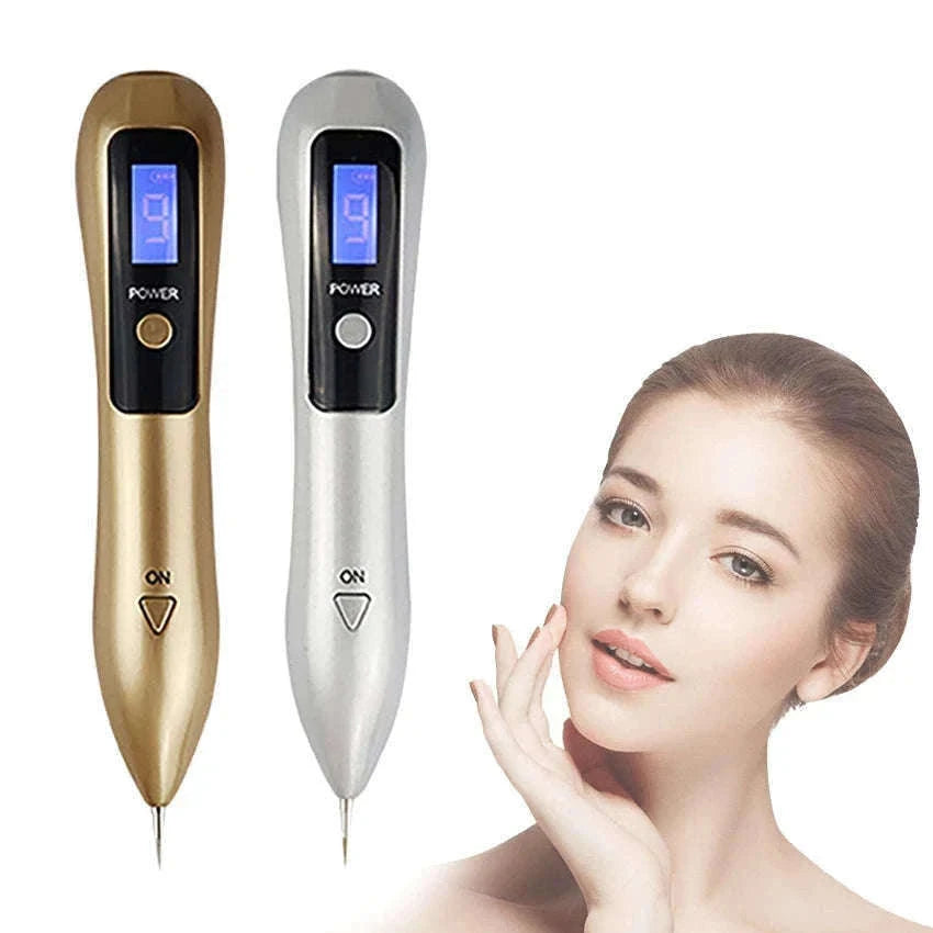 9-Level Plasma Beauty Pen for Targeted Spot Care-Silver / CHINA
