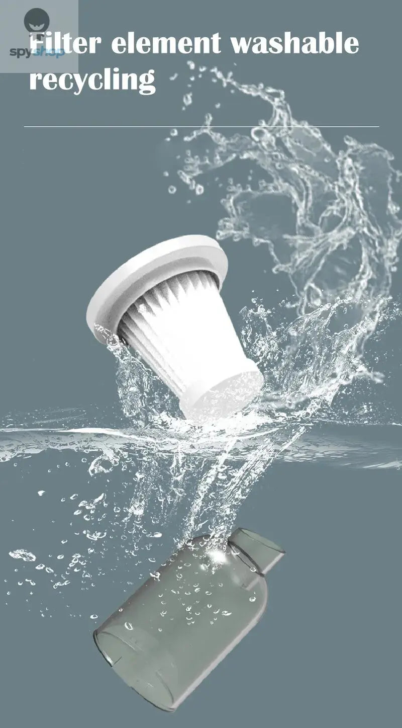 9000Pa Wireless Car Vacuum Cleaner USB Charging 1200mAh Portable Cleaning Appliance Mini Wet and Dry Vacuum Cleaner Household Spy-shop.com