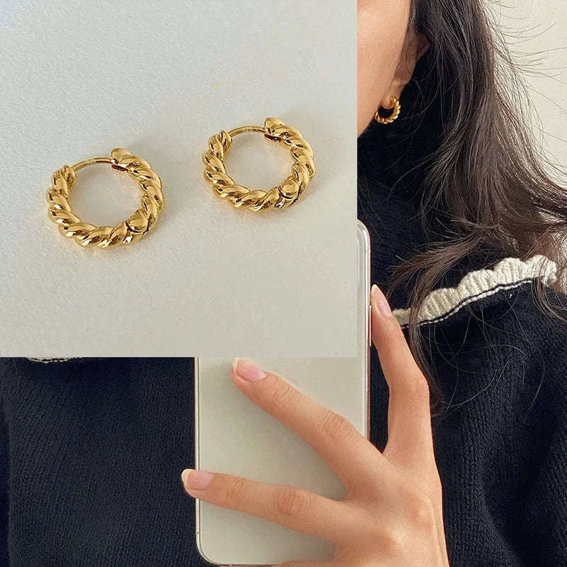 925 Sterling Silver CZ Star Moon Asymmetric Hoop Earrings-30HLZY4617-01