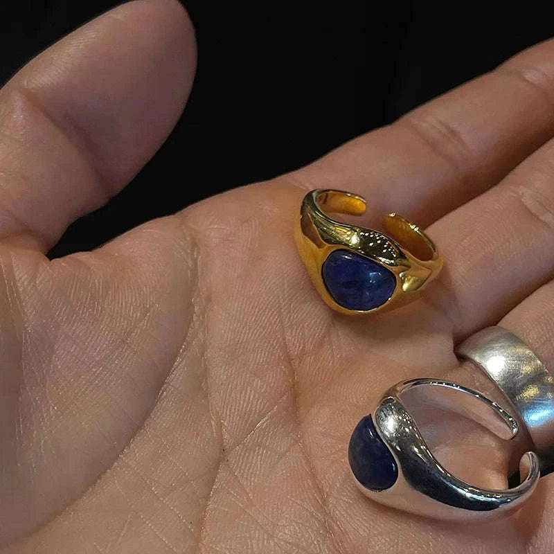 925 Sterling Silver Plated Hetian Jade Bamboo Ring-32WAA7448