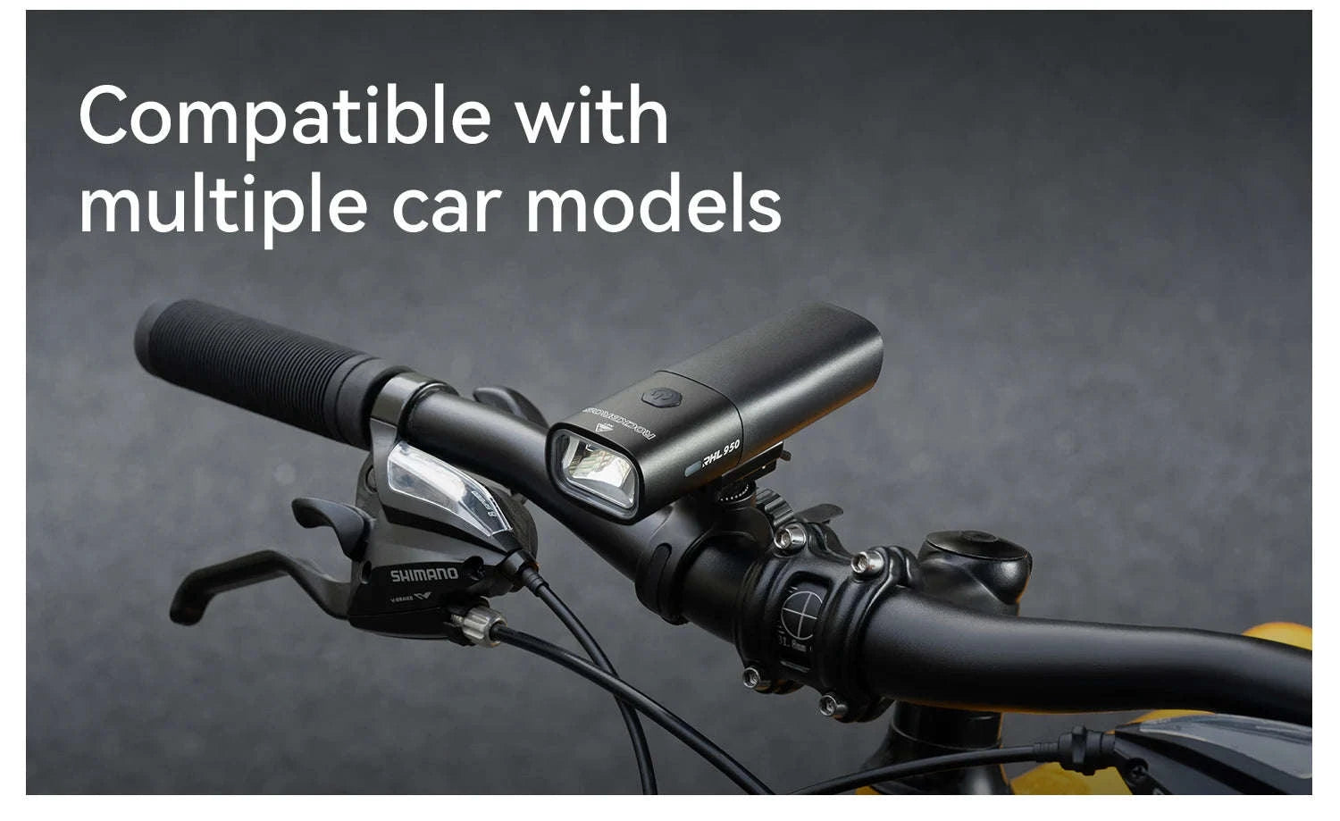 950LM USB Rechargeable Bike Headlight with IPX6 Waterproof-RHL950