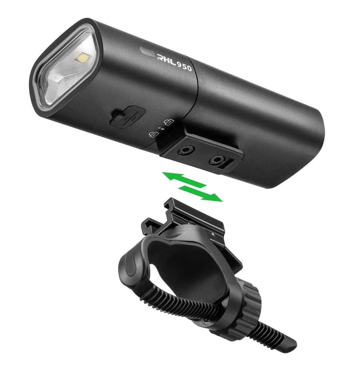 950LM USB Rechargeable Bike Headlight with IPX6 Waterproof-RHL950