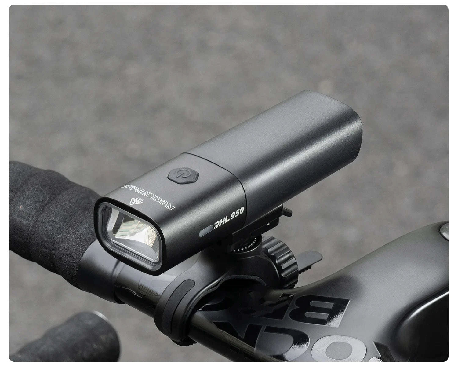950LM USB Rechargeable Bike Headlight with IPX6 Waterproof-RHL950