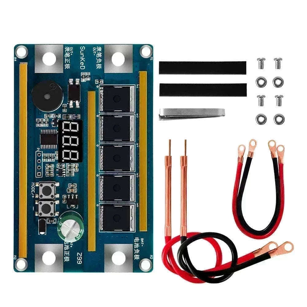 99 Gears 12V Spot Welder Kit for Battery Pack Building-B