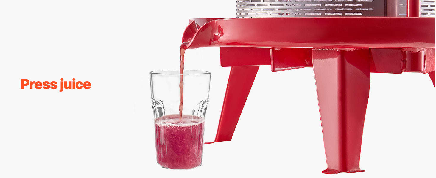 9L/14L Fruit Wine Press Stainless Steel Manual Juice Maker-14L / spain