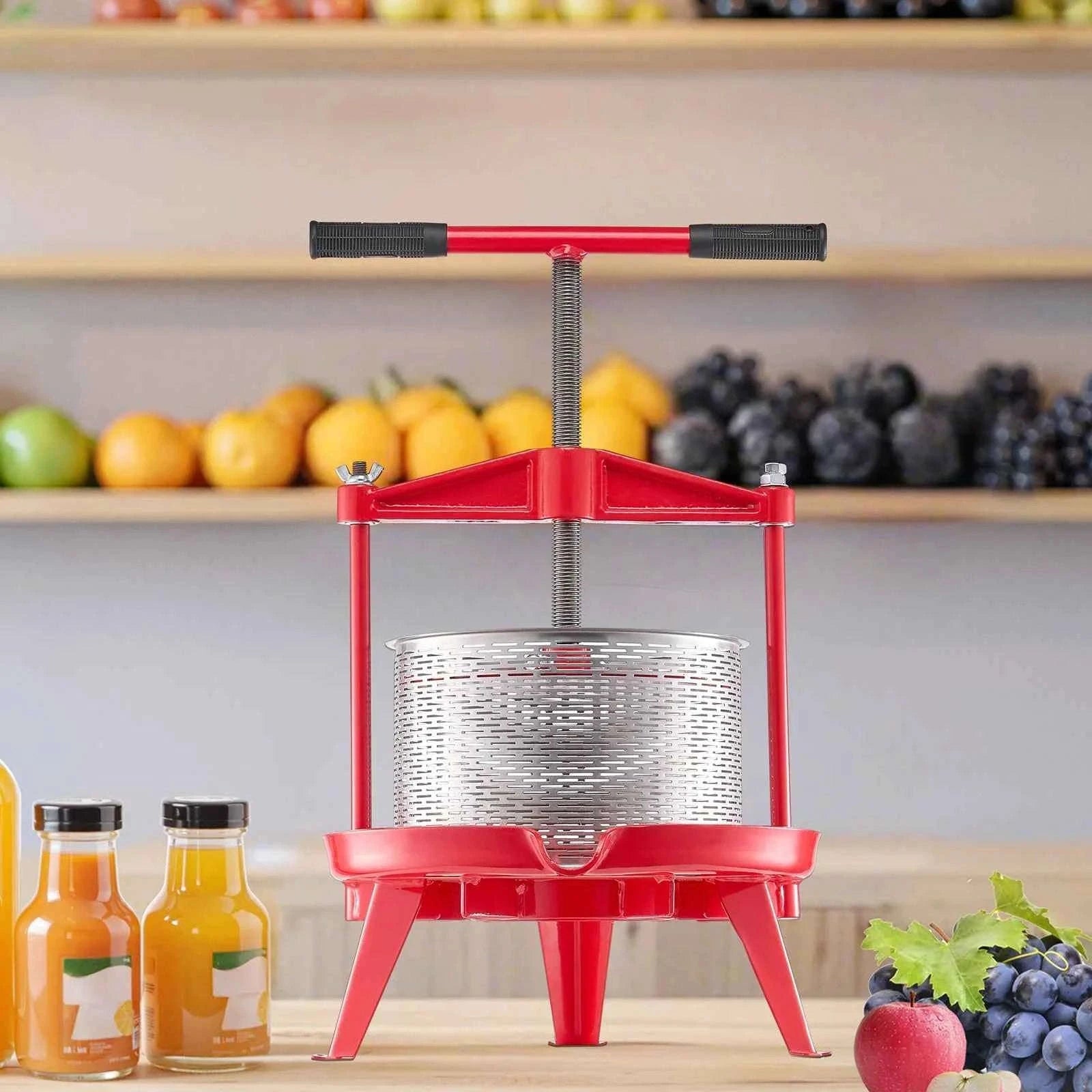 9L/14L Fruit Wine Press Stainless Steel Manual Juice Maker-14L / spain