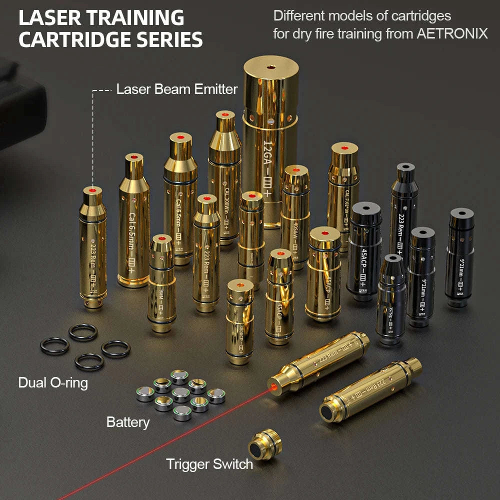 9mm Laser Training Cartridge for Pistol Marksmanship-9MM cone head / United States