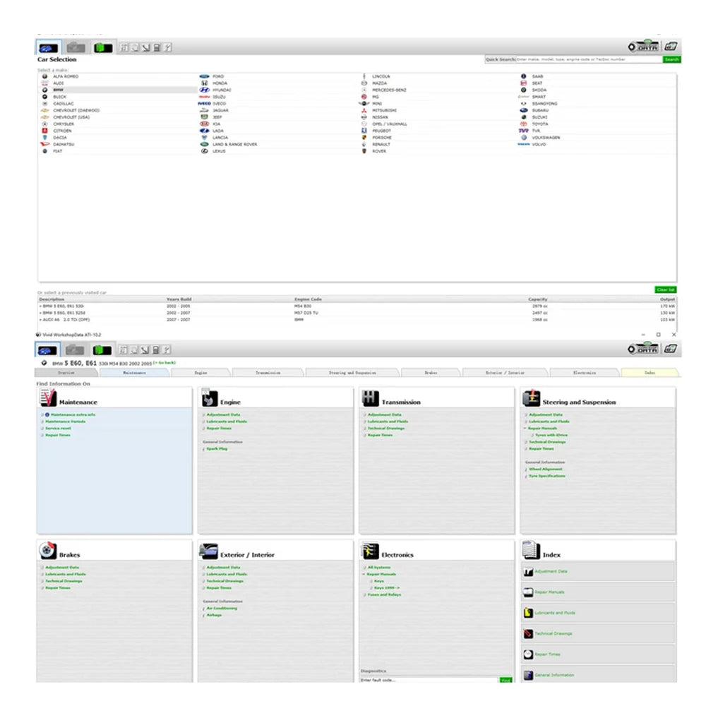 Vivid Data software technické databáze pro automobilový průmysl