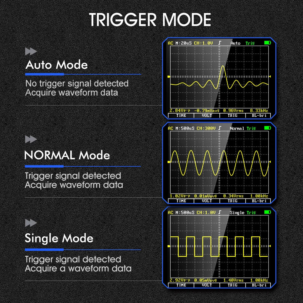 Oscilloscope multimètre portable ET2010A