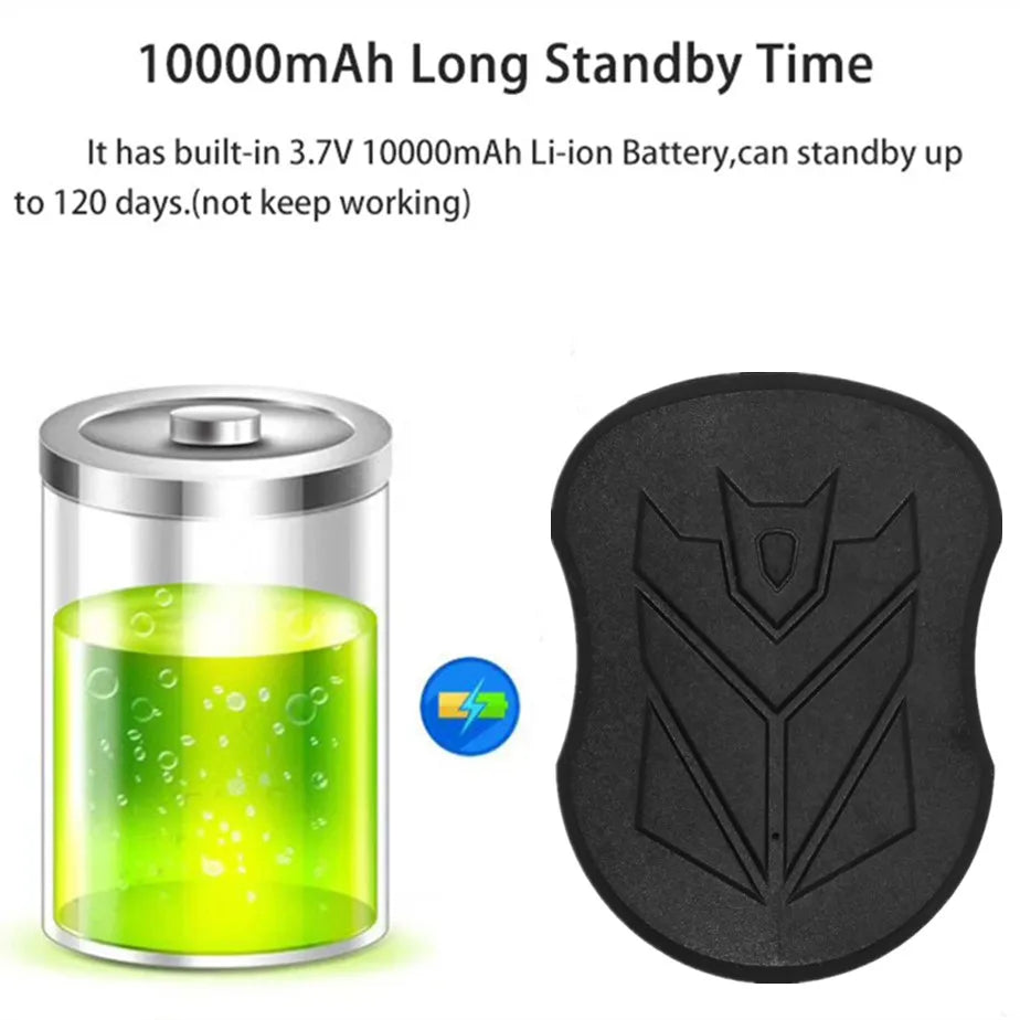 SinoTrack magnet 4G vodotesný GPS tracker ST-905/ST-915 Locator vozidla dlhá výdrž 10000mAh batéria s bezplatnou aplikáciou