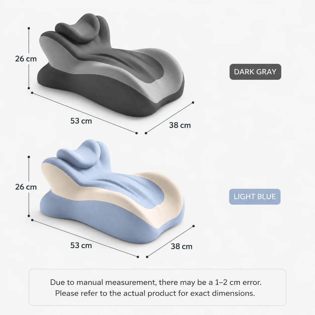 Multifunctional Memory Foam Prone Reading Pillow