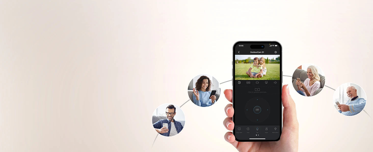 DEKCO 3MP PTZ WiFi Camera Outdoor Wireless Security Dome Camera Motion Detection 2-Way Audio Full Color Night Vision CCTV Camera