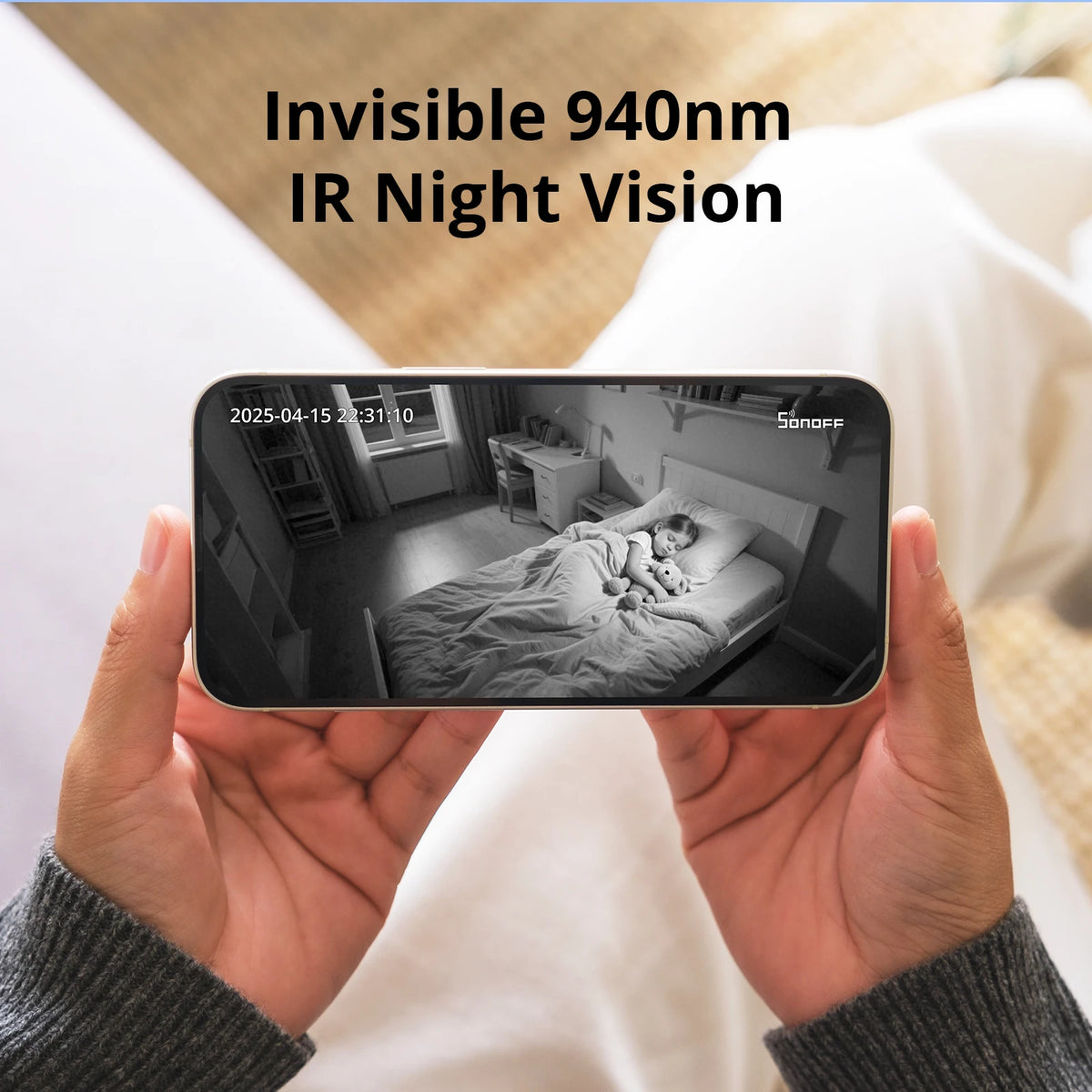 Pan-Tilt Indoor Smart Security Camera 1080P with Night Vision and Motion Detection