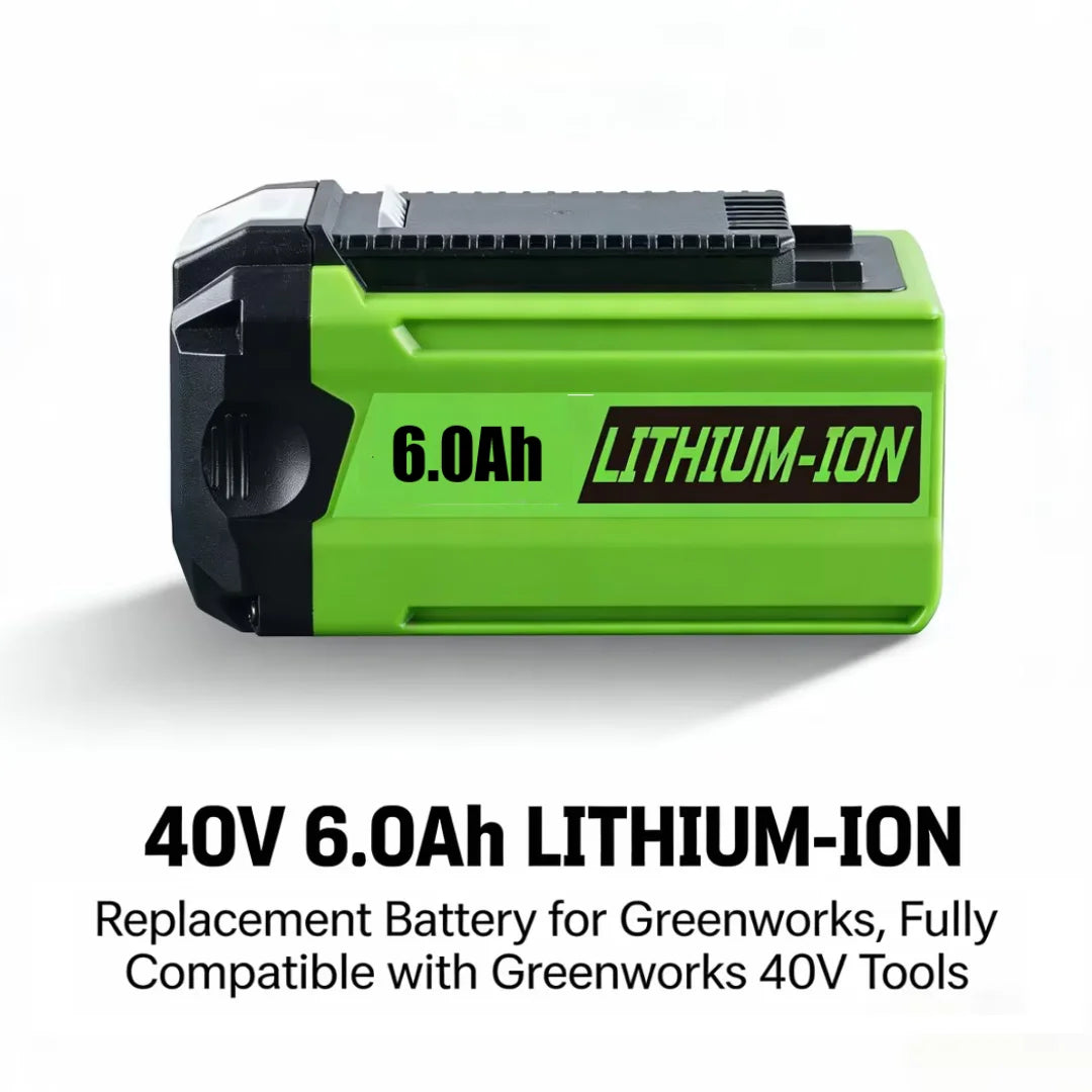 40V 6.0Ah литиево-йонна резервна батерия