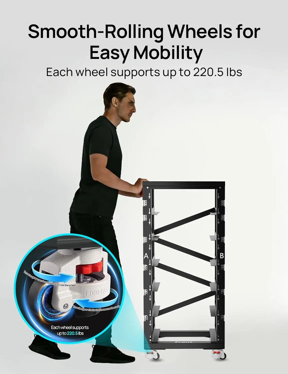 6-Layer Server Rack with 600A Busbar