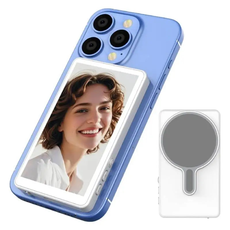 Phone Vlog Selfie Monitor Screen with Magnetic Mount & Remote