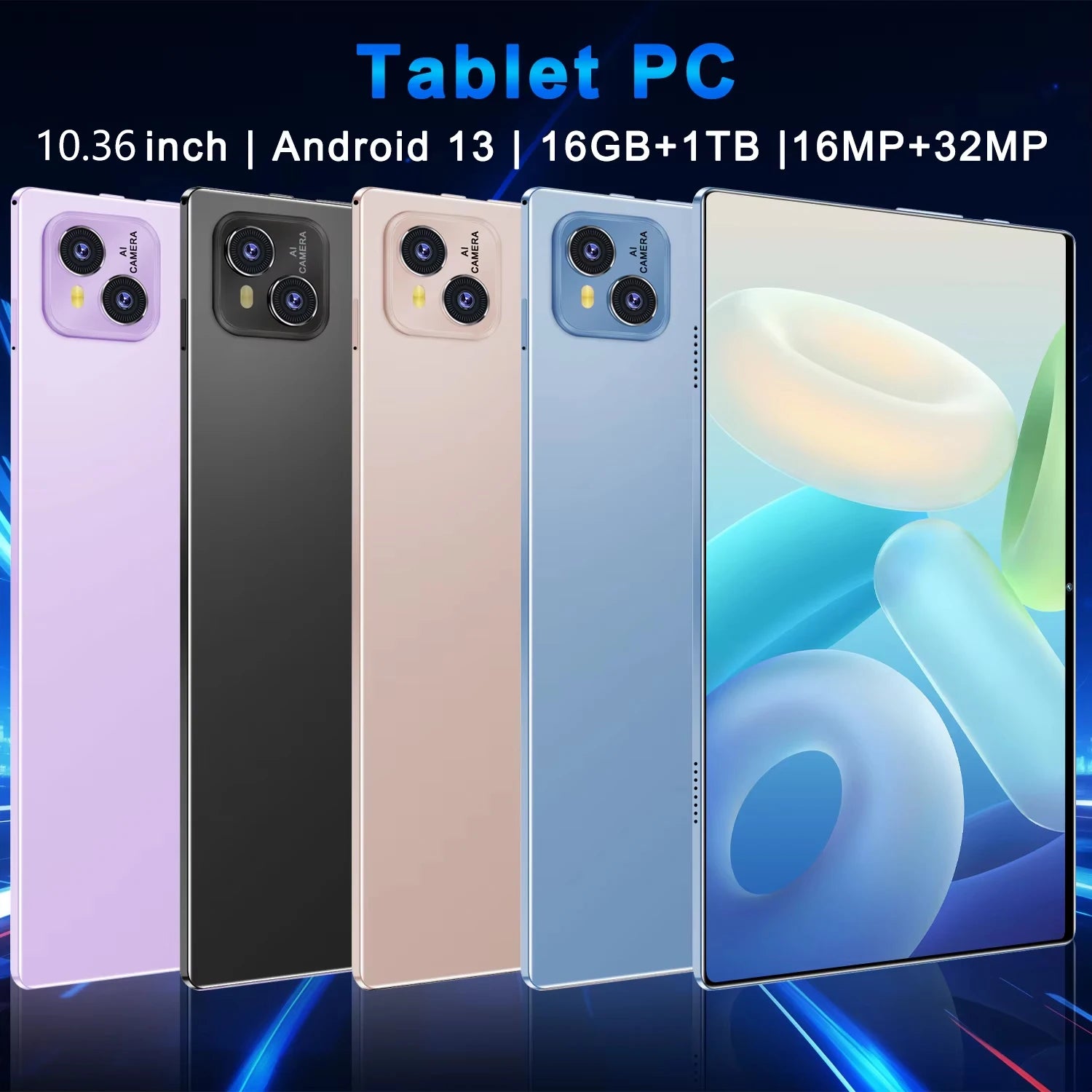 2025 5G Android Tablet with 10.36" Display