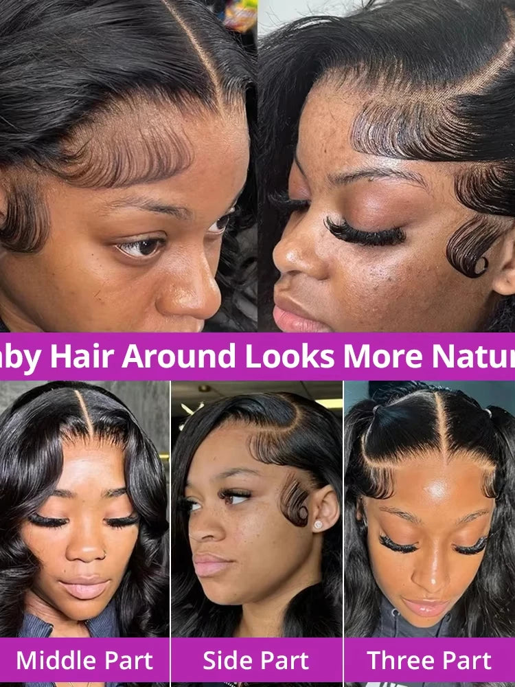 Loose Deep Wave HD Lace Frontal Human Hair Wig