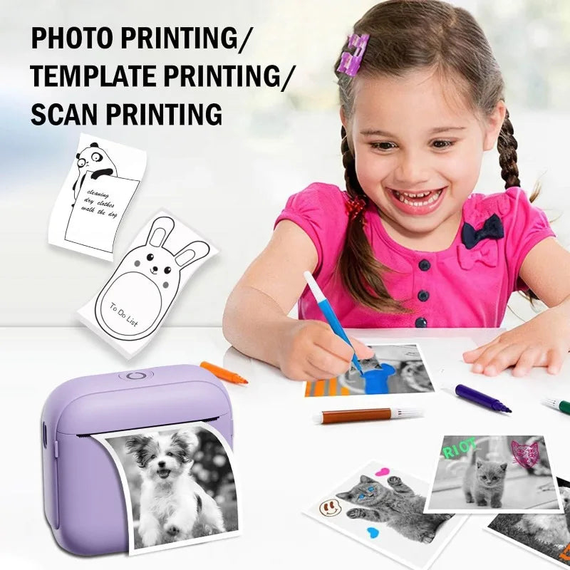 Portable Bluetooth Thermal Mini Printer